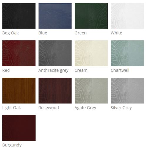 Read more about the article Palladio composite doors are available in many colours.